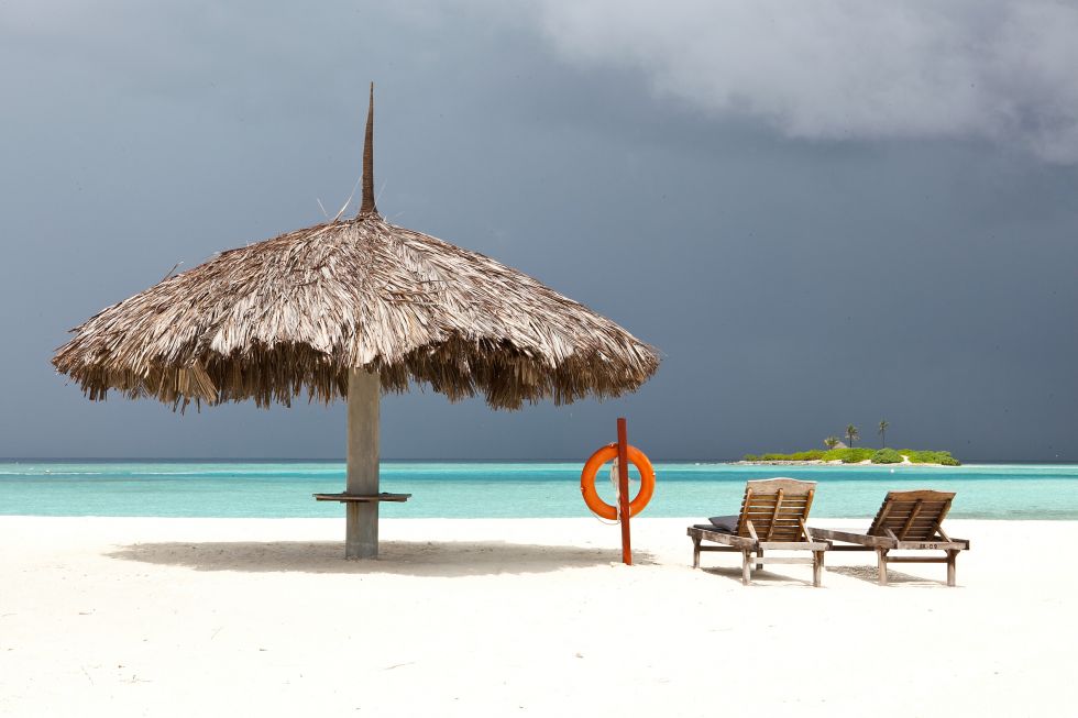 rajskie plaze na Malediwach